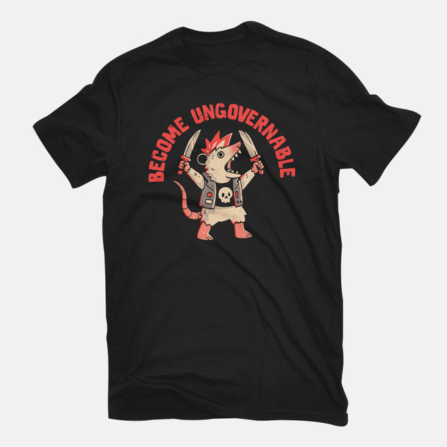 Can't Cause Chaos-Womens-Fitted-Tee-eduely