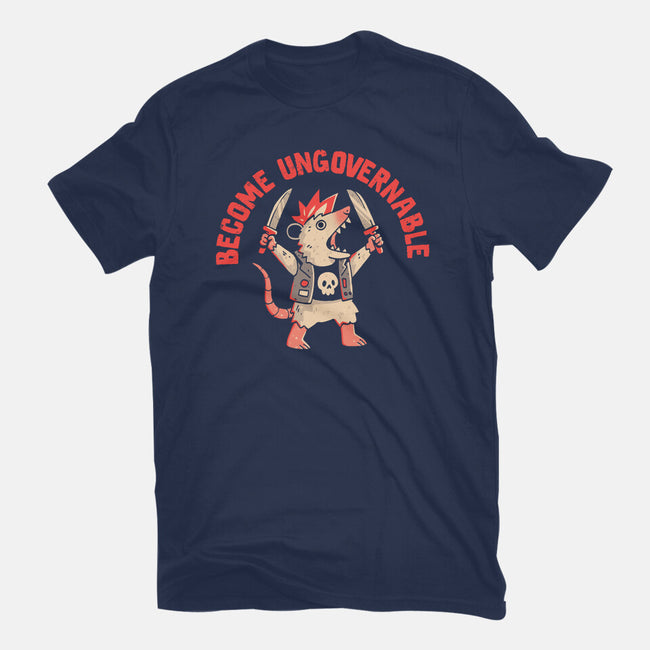 Can't Cause Chaos-Womens-Fitted-Tee-eduely