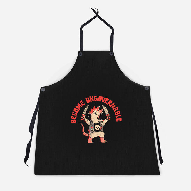 Can't Cause Chaos-Unisex-Kitchen-Apron-eduely