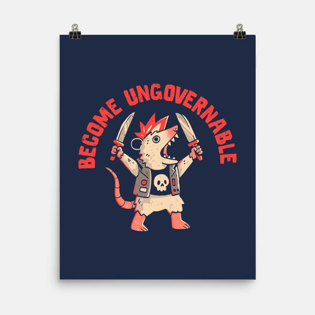 Can't Cause Chaos-None-Matte-Poster-eduely