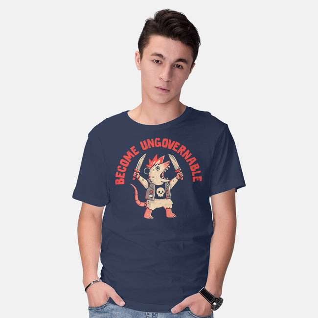 Can't Cause Chaos-Mens-Basic-Tee-eduely
