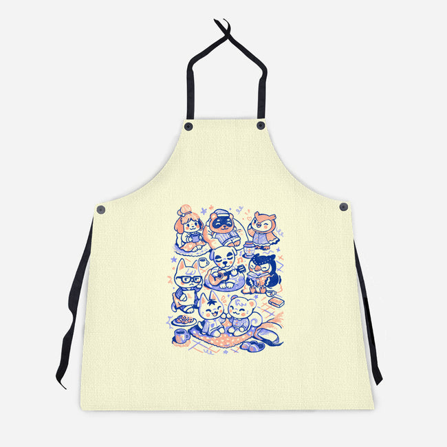 Sleepover Club-Unisex-Kitchen-Apron-Arigatees
