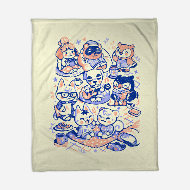 Sleepover Club-None-Fleece-Blanket-Arigatees