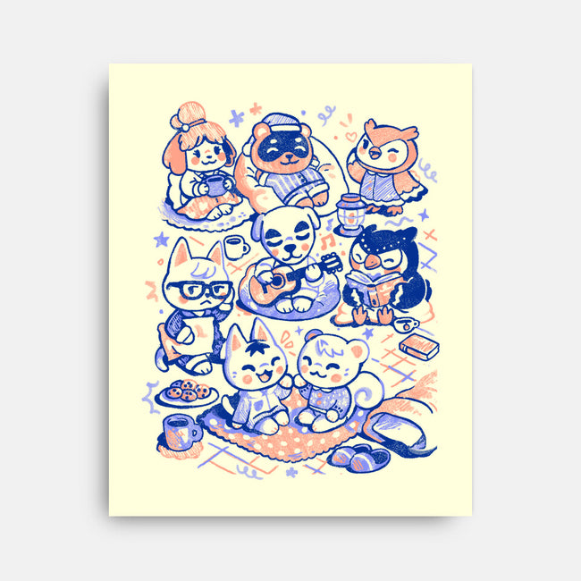 Sleepover Club-None-Stretched-Canvas-Arigatees