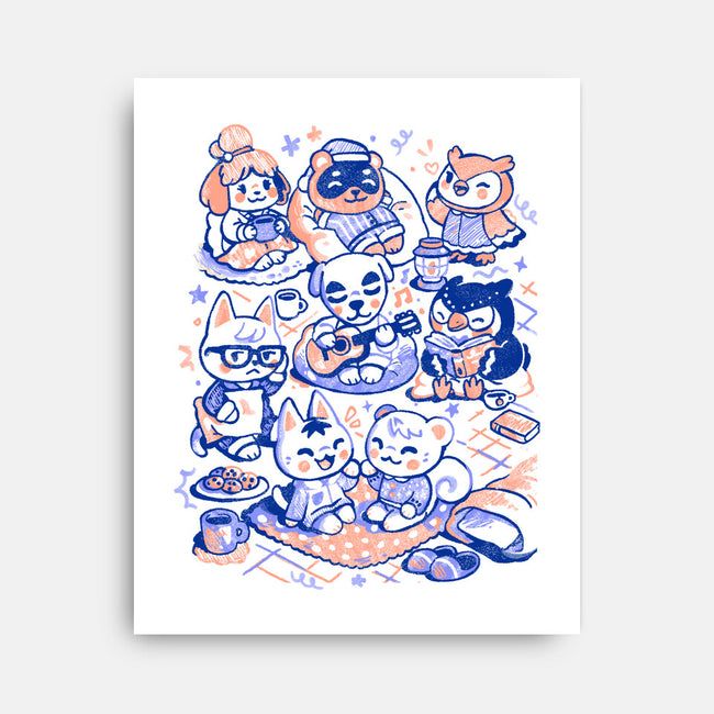 Sleepover Club-None-Stretched-Canvas-Arigatees