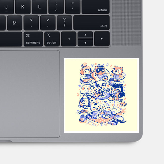 Sleepover Club-None-Glossy-Sticker-Arigatees