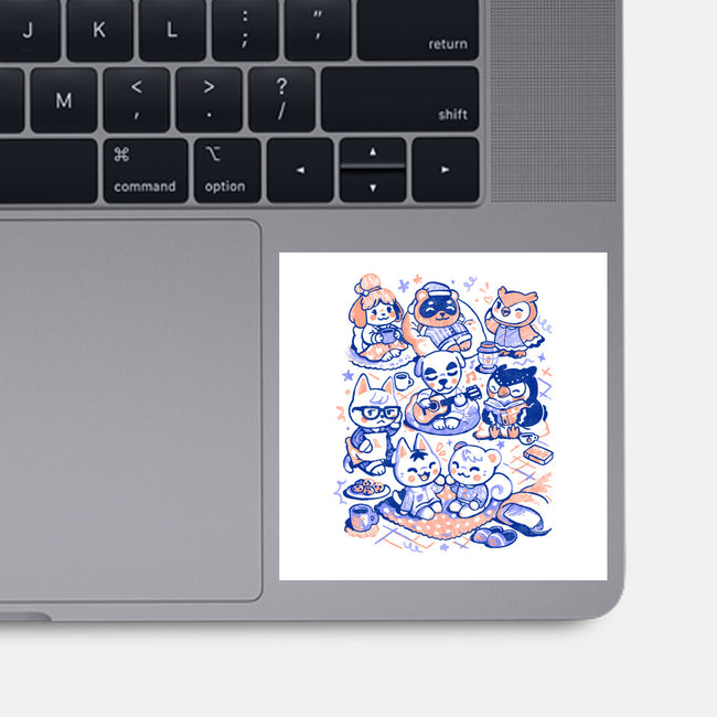 Sleepover Club-None-Glossy-Sticker-Arigatees