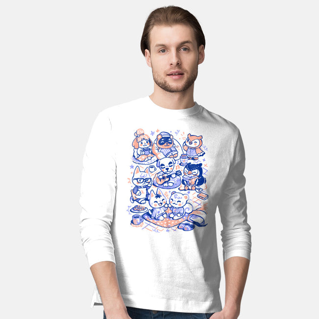 Sleepover Club-Mens-Long Sleeved-Tee-Arigatees