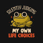 Silently Judging My Own Life Choices-Unisex-Pullover-Sweatshirt-koalastudio