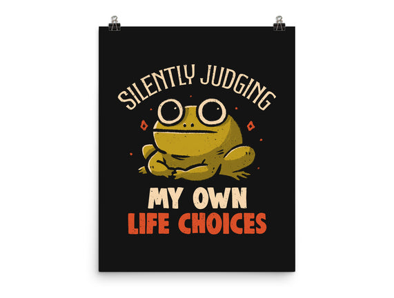 Silently Judging My Own Life Choices
