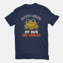 Silently Judging My Own Life Choices-Womens-Fitted-Tee-koalastudio