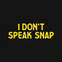 I Don't Speak Snap-Youth-Pullover-Sweatshirt-teesgeex