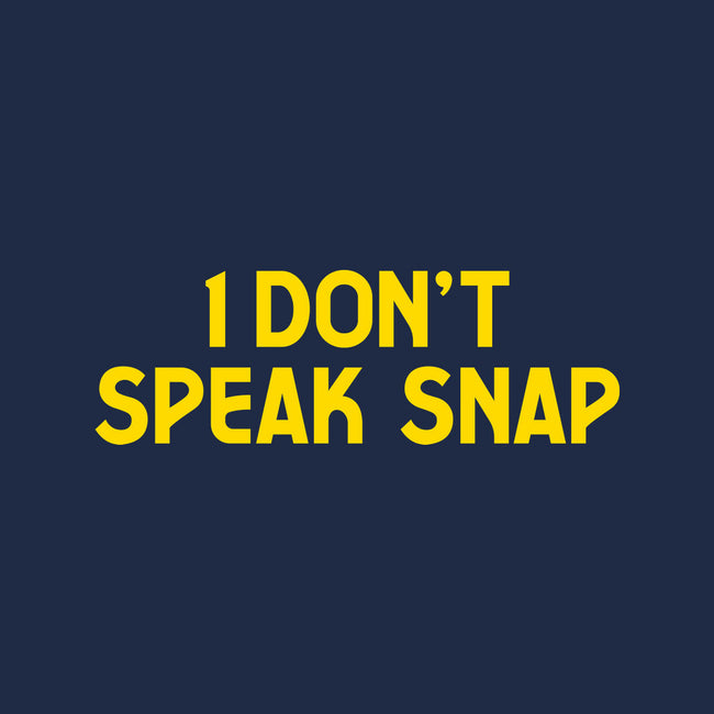 I Don't Speak Snap-Womens-V-Neck-Tee-teesgeex