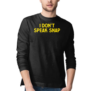 I Don't Speak Snap