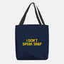 I Don't Speak Snap-None-Basic Tote-Bag-teesgeex