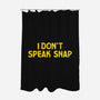 I Don't Speak Snap-None-Polyester-Shower Curtain-teesgeex