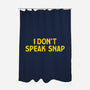 I Don't Speak Snap-None-Polyester-Shower Curtain-teesgeex