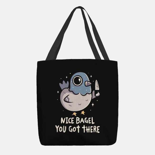 Nice Bagel You Got There-None-Basic Tote-Bag-koalastudio