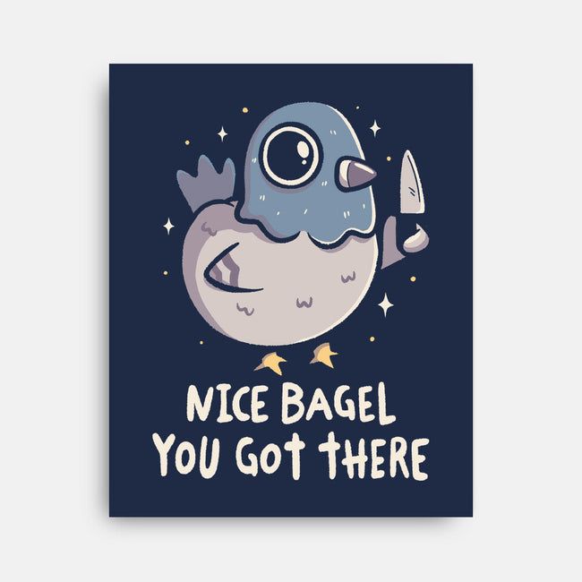 Nice Bagel You Got There-None-Stretched-Canvas-koalastudio