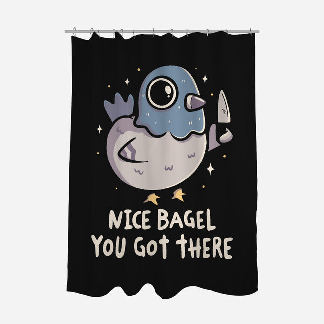 Nice Bagel You Got There-None-Polyester-Shower Curtain-koalastudio