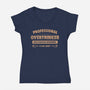Fake Scenarios Department-Womens-V-Neck-Tee-koalastudio