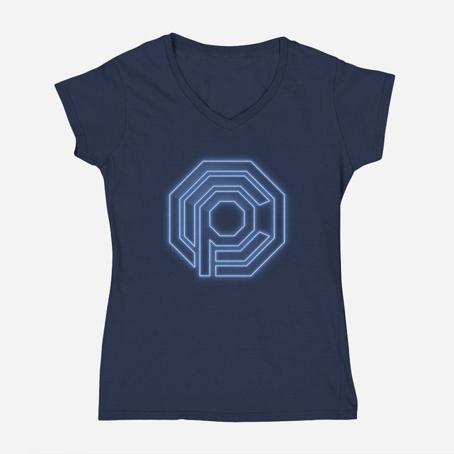 OCP Neon-Womens-V-Neck-Tee-Getsousa!