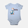 Today I Will Be A Serious Goose-Baby-Basic-Onesie-TechraNova