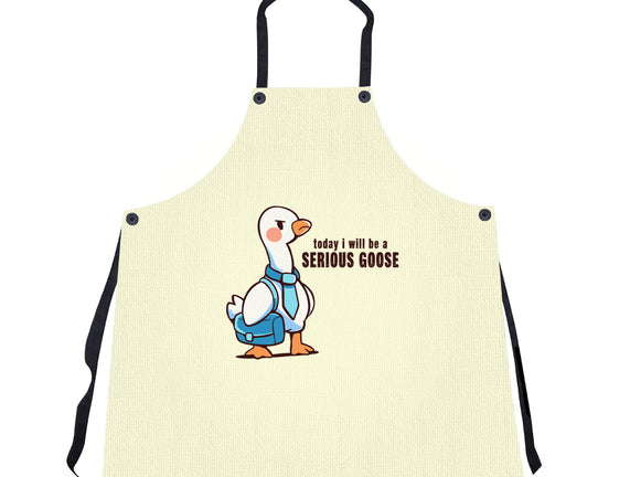 Today I Will Be A Serious Goose