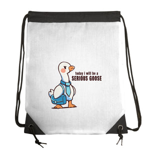 Today I Will Be A Serious Goose
