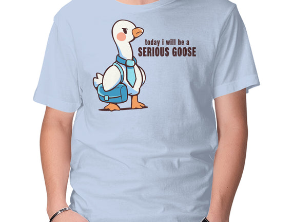 Today I Will Be A Serious Goose