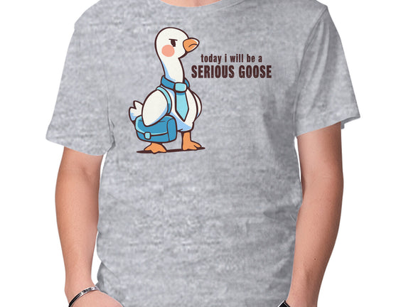 Today I Will Be A Serious Goose