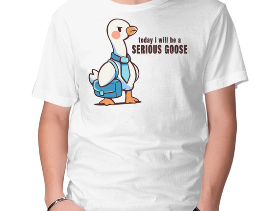 Today I Will Be A Serious Goose