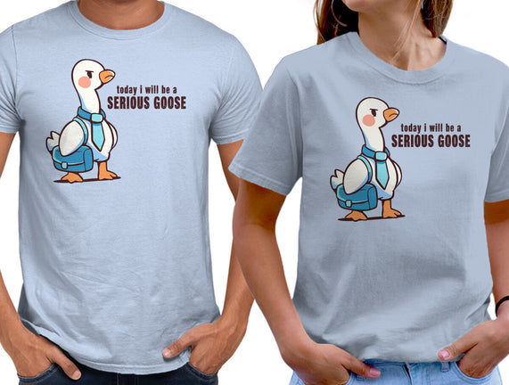 Today I Will Be A Serious Goose