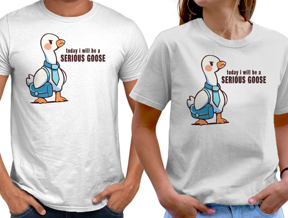 Today I Will Be A Serious Goose