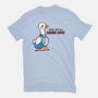 Today I Will Be A Serious Goose-Mens-Basic-Tee-TechraNova