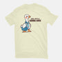 Today I Will Be A Serious Goose-Mens-Basic-Tee-TechraNova