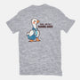 Today I Will Be A Serious Goose-Youth-Basic-Tee-TechraNova