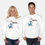 Today I Will Be A Serious Goose-Unisex-Crew Neck-Sweatshirt-TechraNova
