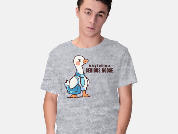 Today I Will Be A Serious Goose