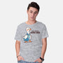 Today I Will Be A Serious Goose-Mens-Basic-Tee-TechraNova