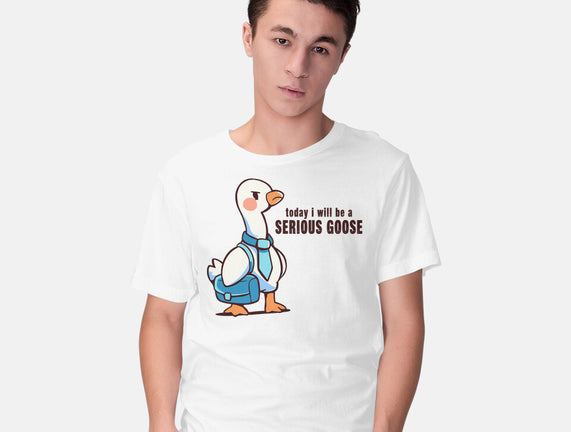 Today I Will Be A Serious Goose