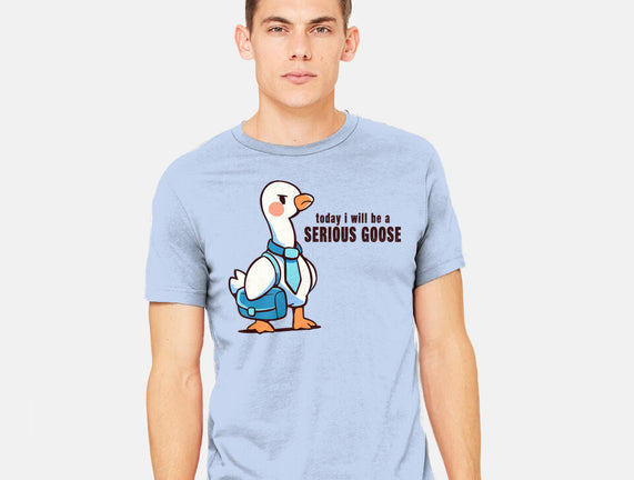 Today I Will Be A Serious Goose