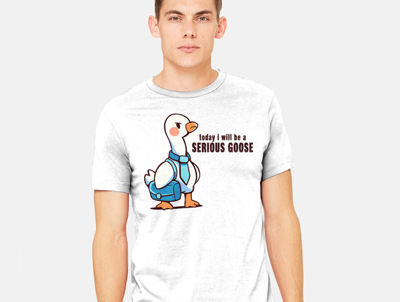 Today I Will Be A Serious Goose
