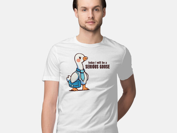 Today I Will Be A Serious Goose