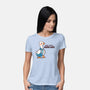 Today I Will Be A Serious Goose-Womens-Basic-Tee-TechraNova