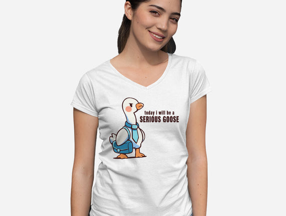 Today I Will Be A Serious Goose
