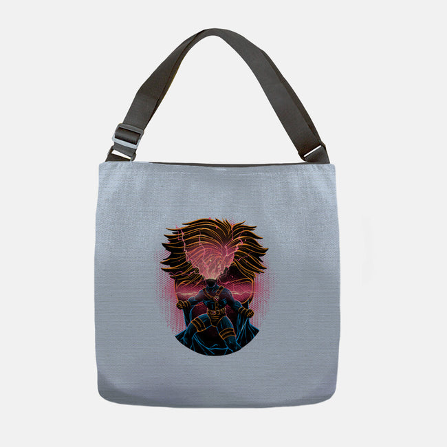 Rage Of The Optic Blast-None-Adjustable Tote-Bag-glitchygorilla