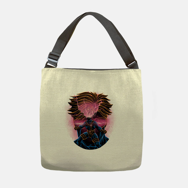Rage Of The Optic Blast-None-Adjustable Tote-Bag-glitchygorilla