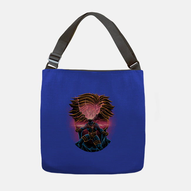 Rage Of The Optic Blast-None-Adjustable Tote-Bag-glitchygorilla
