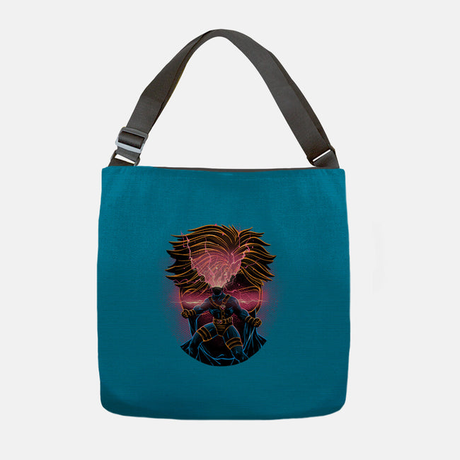 Rage Of The Optic Blast-None-Adjustable Tote-Bag-glitchygorilla